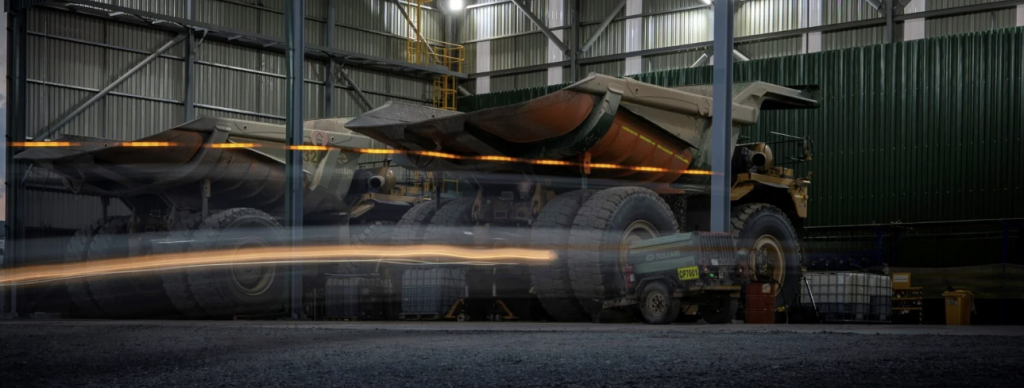 Perenti mining services truck